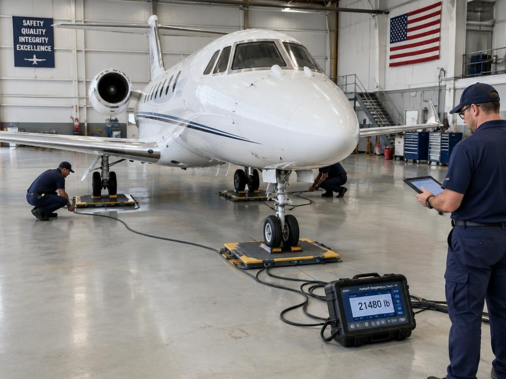 Aviation weighing